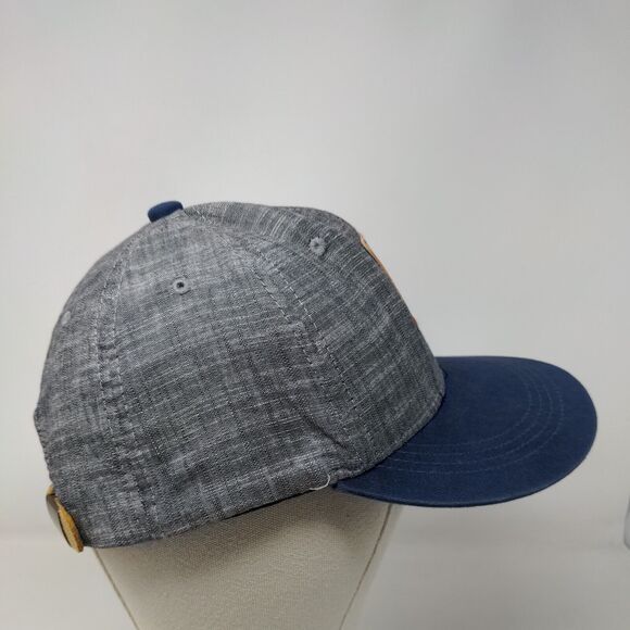 Arka Owl Slideback Hat Multi OSFA Colorblock Leather Patch 6 Panel - Picture 4 of 7